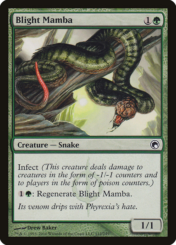 Blight Mamba [Scars of Mirrodin] | Game Master's Emporium (The New GME)