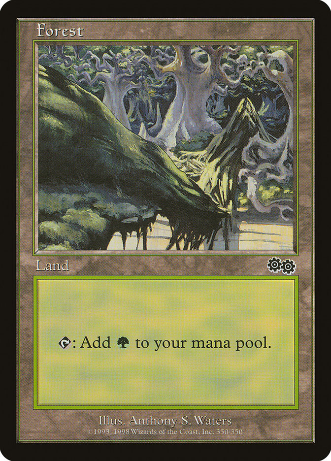 Forest (350) [Urza's Saga] | Game Master's Emporium (The New GME)