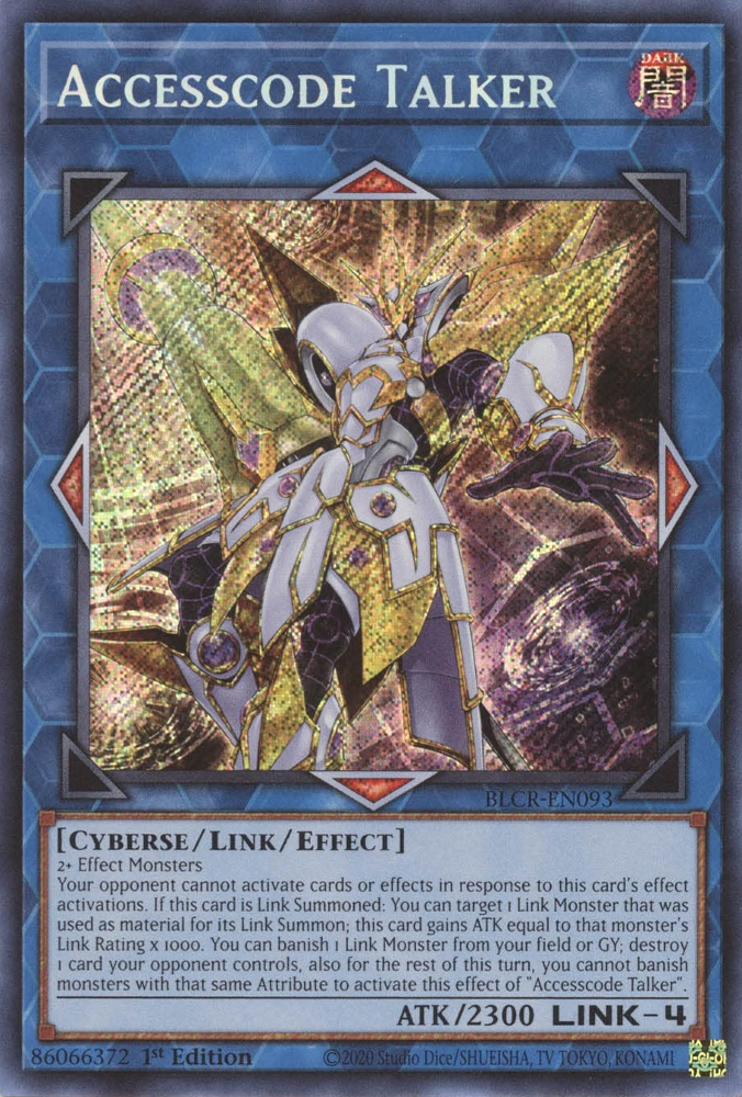 Accesscode Talker [BLCR-EN093] Secret Rare | Game Master's Emporium (The New GME)