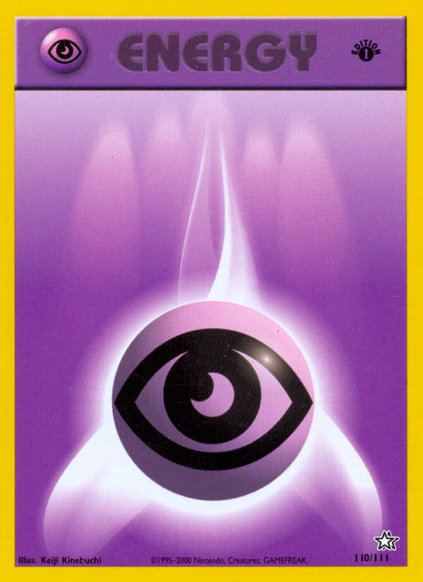 Psychic Energy (110/111) [Neo Genesis 1st Edition] | Game Master's Emporium (The New GME)