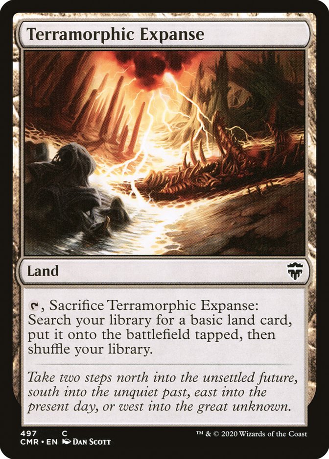 Terramorphic Expanse (497) [Commander Legends] | Game Master's Emporium (The New GME)