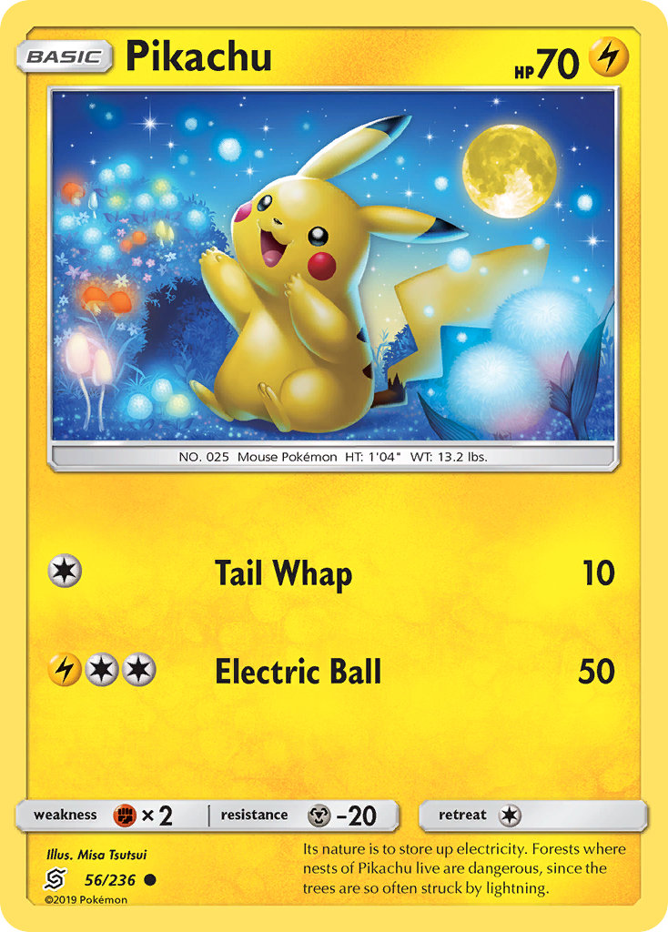 Pikachu (56/236) [Sun & Moon: Unified Minds] | Game Master's Emporium (The New GME)