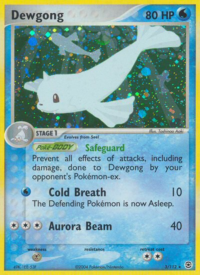 Dewgong (3/112) [EX: FireRed & LeafGreen] | Game Master's Emporium (The New GME)