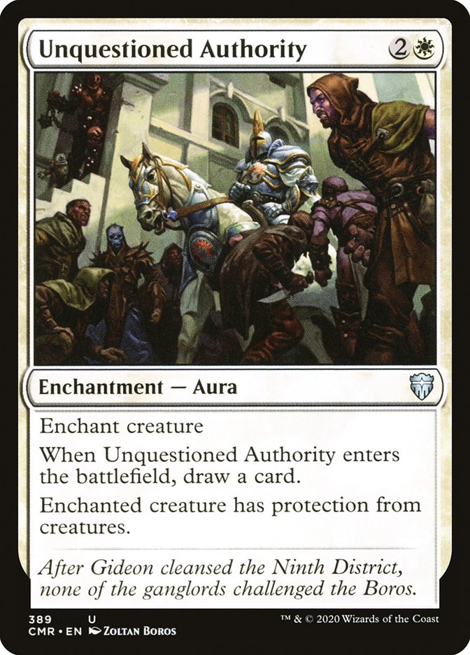 Unquestioned Authority [Commander Legends] | Game Master's Emporium (The New GME)