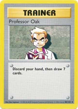 Professor Oak (88/102) [Base Set Shadowless Unlimited] | Game Master's Emporium (The New GME)