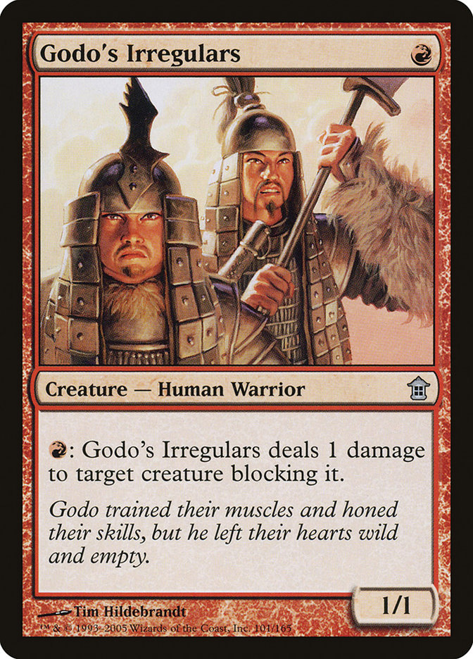 Godo's Irregulars [Saviors of Kamigawa] | Game Master's Emporium (The New GME)