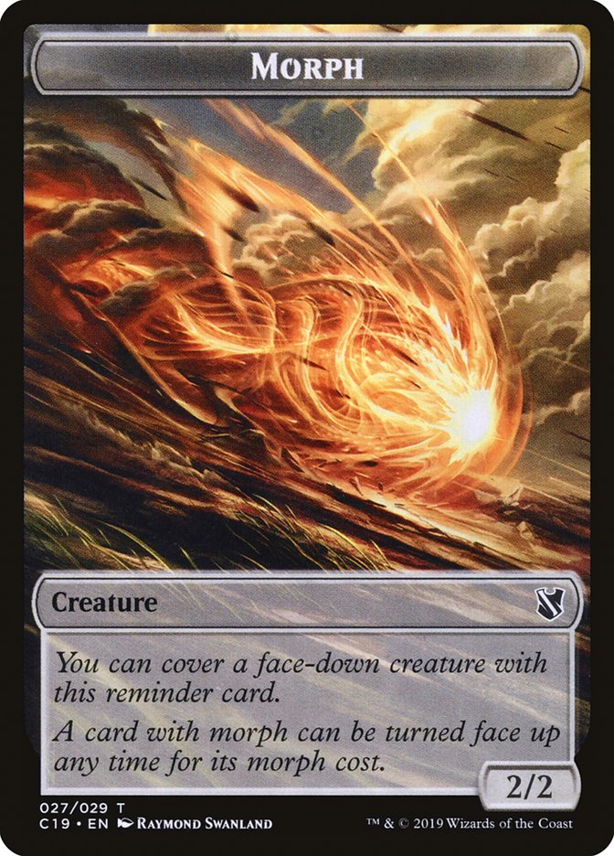 Morph [Commander 2019 Tokens] | Game Master's Emporium (The New GME)