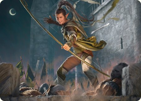 Legolas, Counter of Kills Art Card [The Lord of the Rings: Tales of Middle-earth Art Series] | Game Master's Emporium (The New GME)