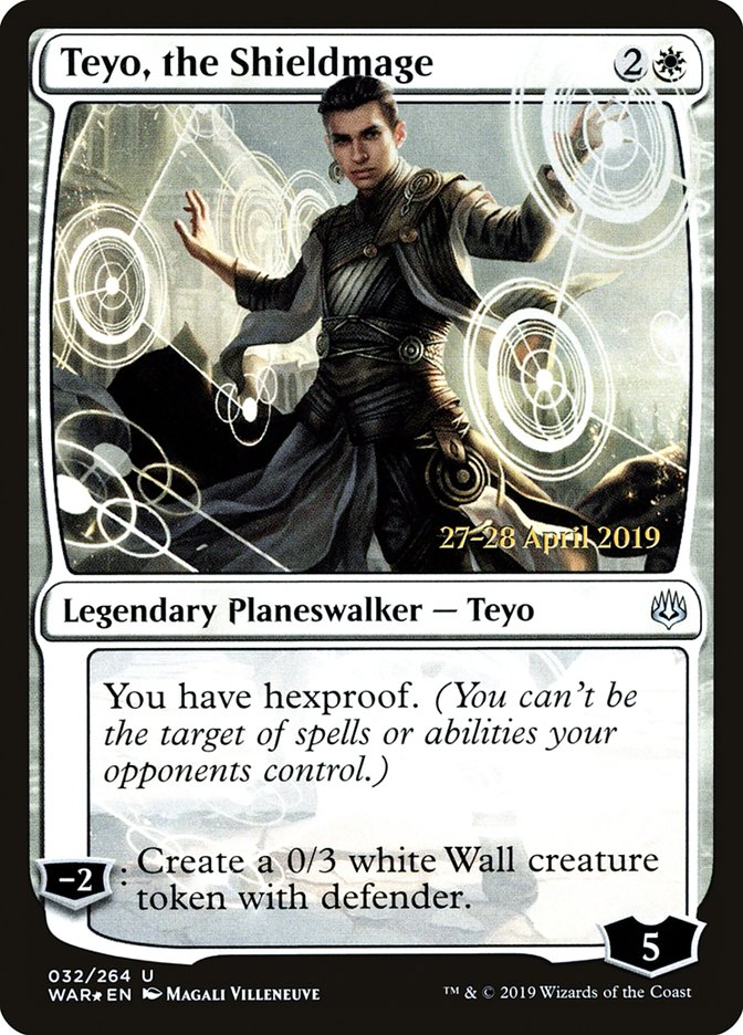 Teyo, the Shieldmage [War of the Spark Prerelease Promos] | Game Master's Emporium (The New GME)