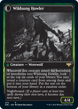 Howlpack Piper // Wildsong Howler [Innistrad: Double Feature] | Game Master's Emporium (The New GME)