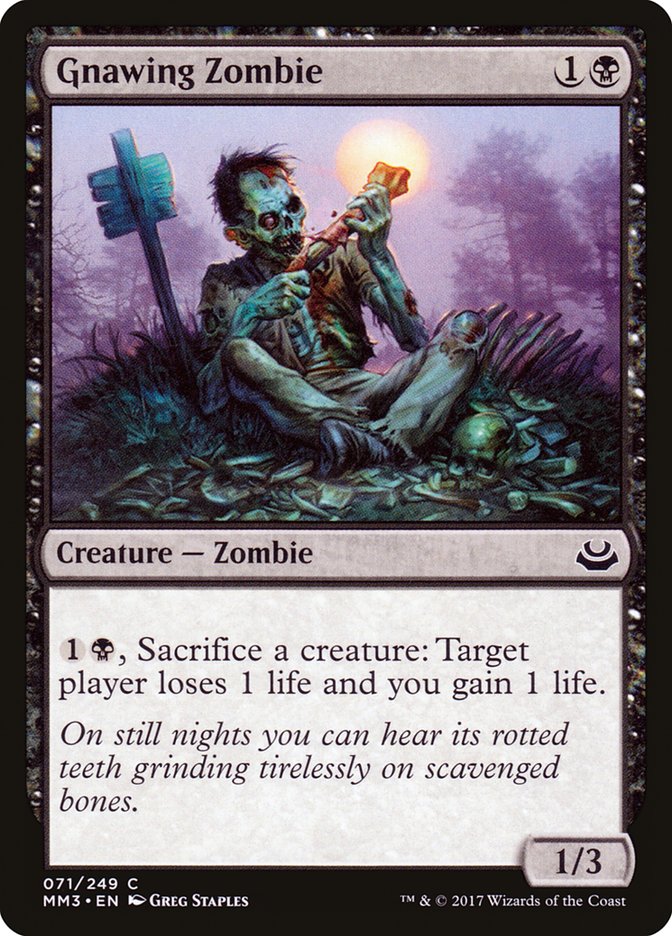 Gnawing Zombie [Modern Masters 2017] | Game Master's Emporium (The New GME)