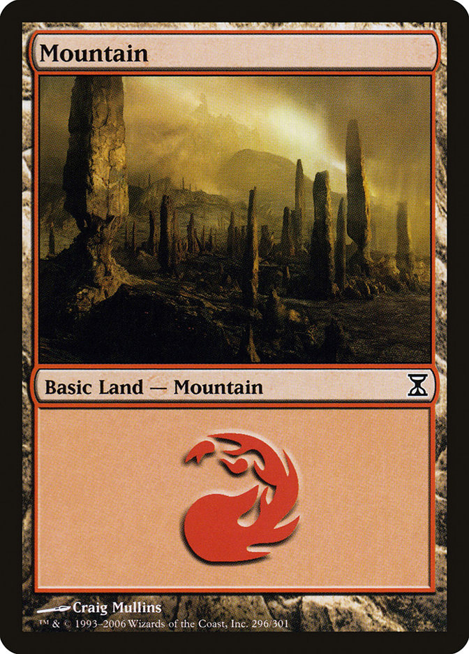 Mountain (296) [Time Spiral] | Game Master's Emporium (The New GME)