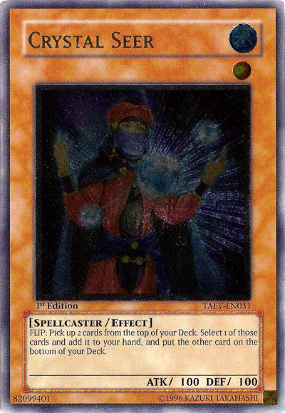 Crystal Seer [TAEV-EN031] Ultimate Rare | Game Master's Emporium (The New GME)