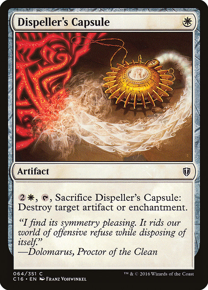 Dispeller's Capsule [Commander 2016] | Game Master's Emporium (The New GME)