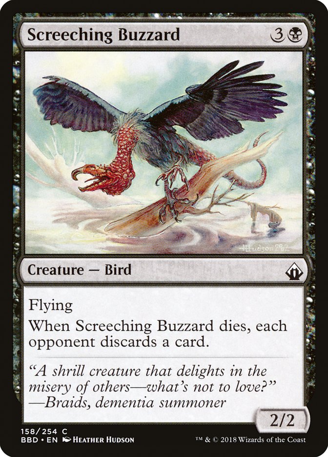 Screeching Buzzard [Battlebond] | Game Master's Emporium (The New GME)