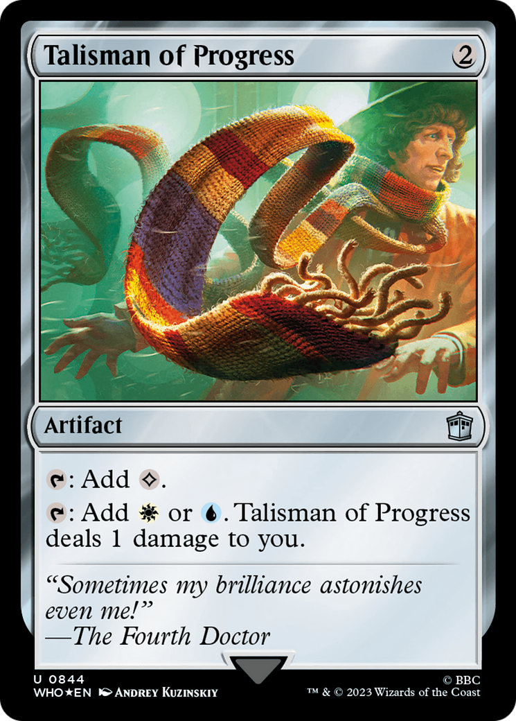 Talisman of Progress (Surge Foil) [Doctor Who] | Game Master's Emporium (The New GME)