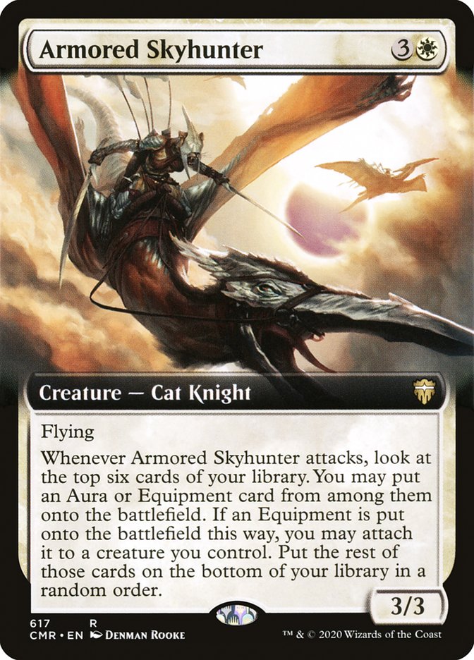 Armored Skyhunter (Extended Art) [Commander Legends] | Game Master's Emporium (The New GME)