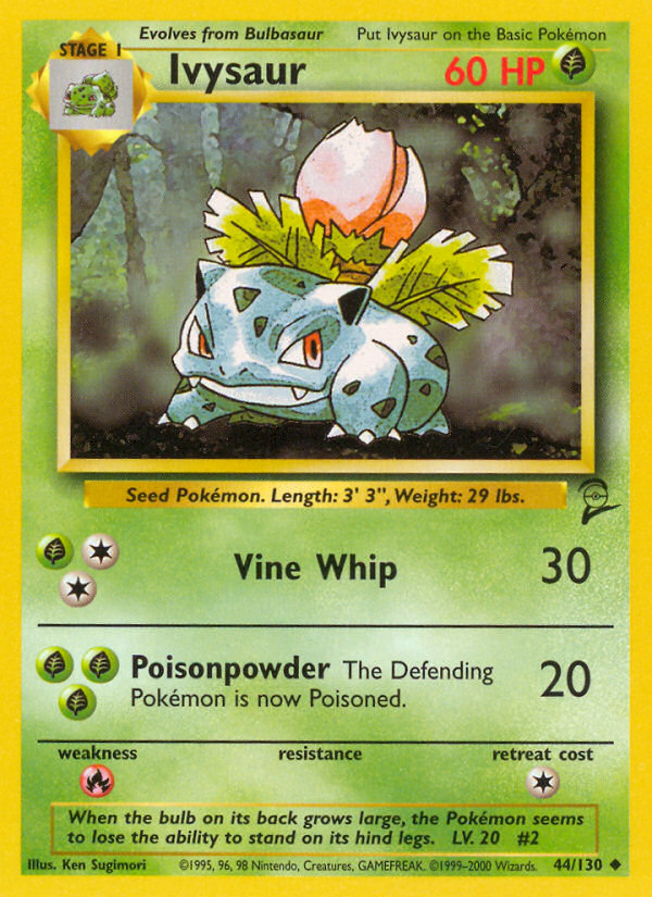 Ivysaur (44/130) [Base Set 2] | Game Master's Emporium (The New GME)