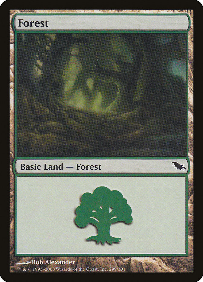 Forest (299) [Shadowmoor] | Game Master's Emporium (The New GME)