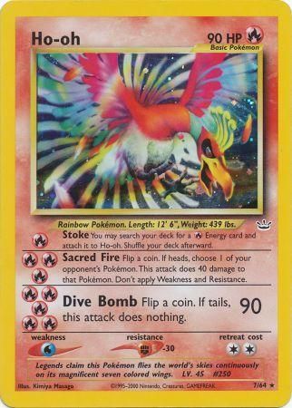 Ho-oh (7/64) [Neo Revelation Unlimited] | Game Master's Emporium (The New GME)