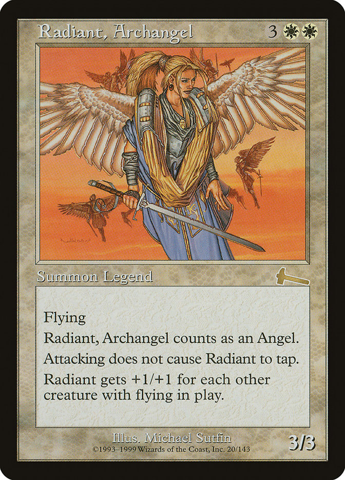 Radiant, Archangel [Urza's Legacy] | Game Master's Emporium (The New GME)