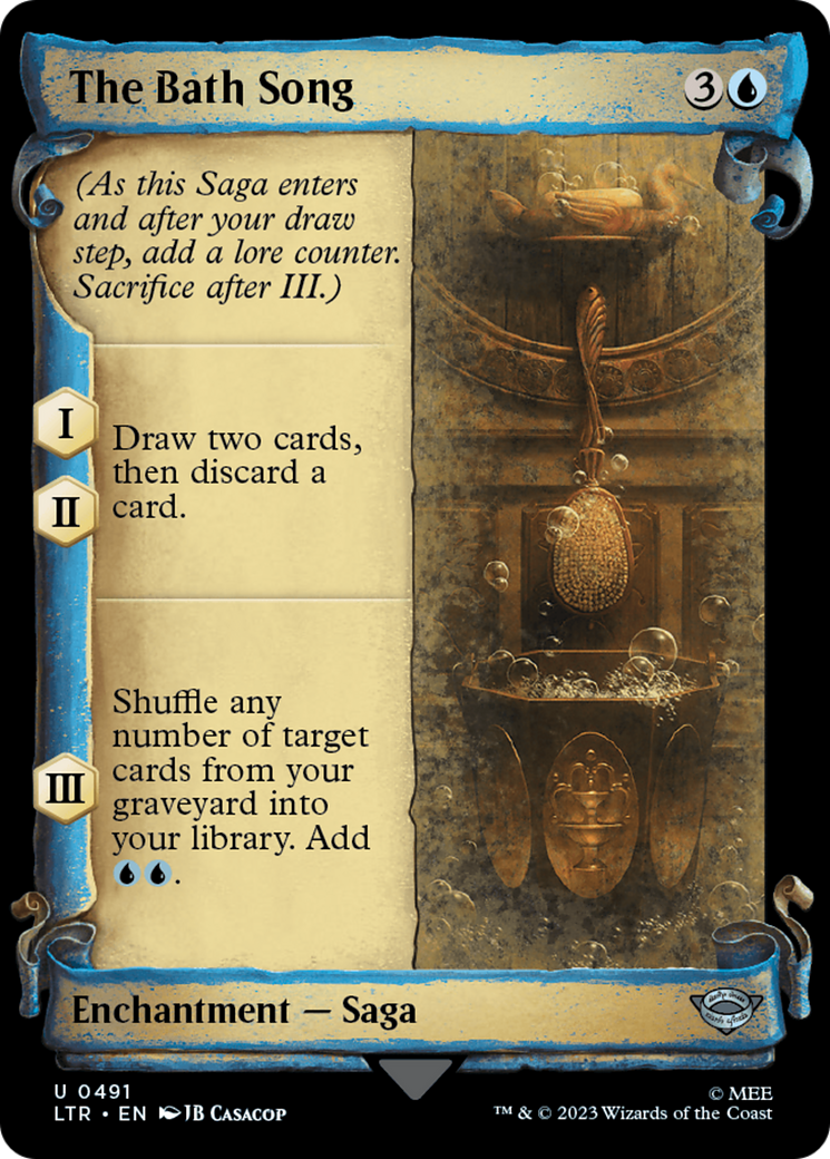 The Bath Song [The Lord of the Rings: Tales of Middle-Earth Showcase Scrolls] | Game Master's Emporium (The New GME)