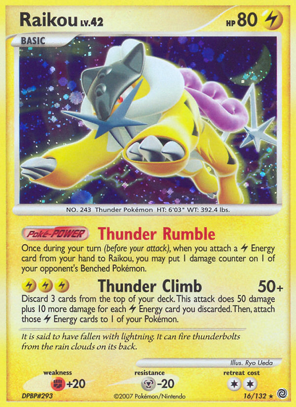 Raikou (16/132) [Diamond & Pearl: Secret Wonders] | Game Master's Emporium (The New GME)