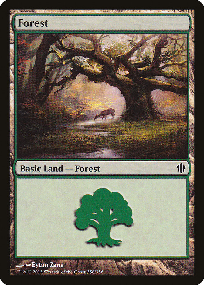 Forest (356) [Commander 2013] | Game Master's Emporium (The New GME)