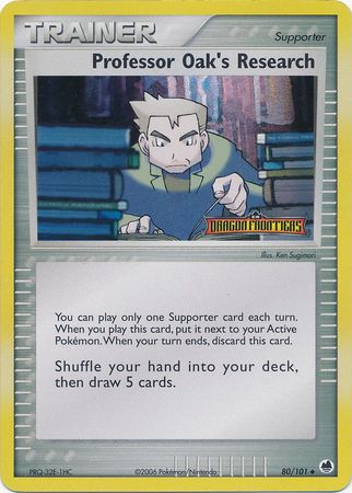 Professor Oak's Research (80/101) (Stamped) [EX: Dragon Frontiers] | Game Master's Emporium (The New GME)