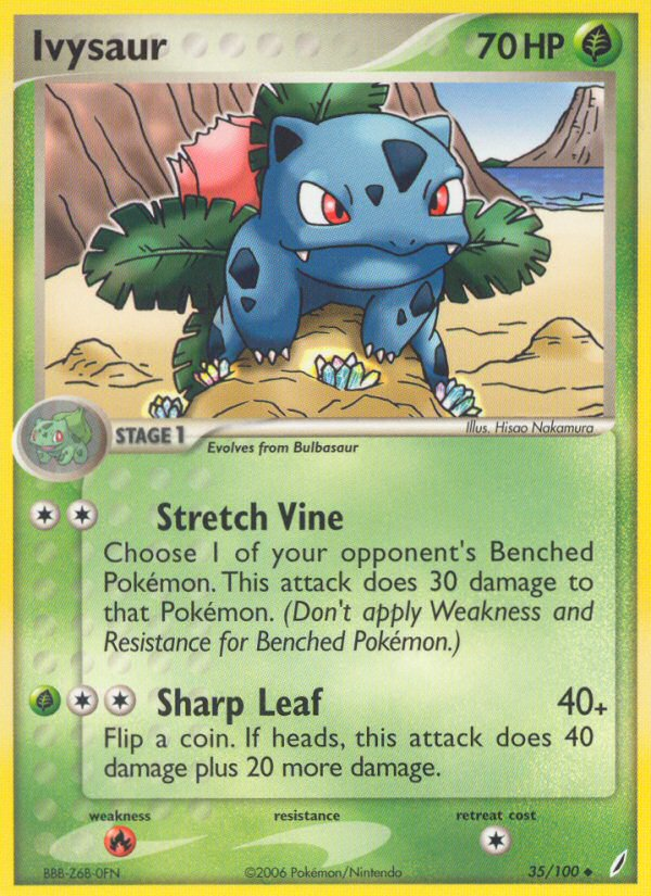 Ivysaur (35/100) [EX: Crystal Guardians] | Game Master's Emporium (The New GME)