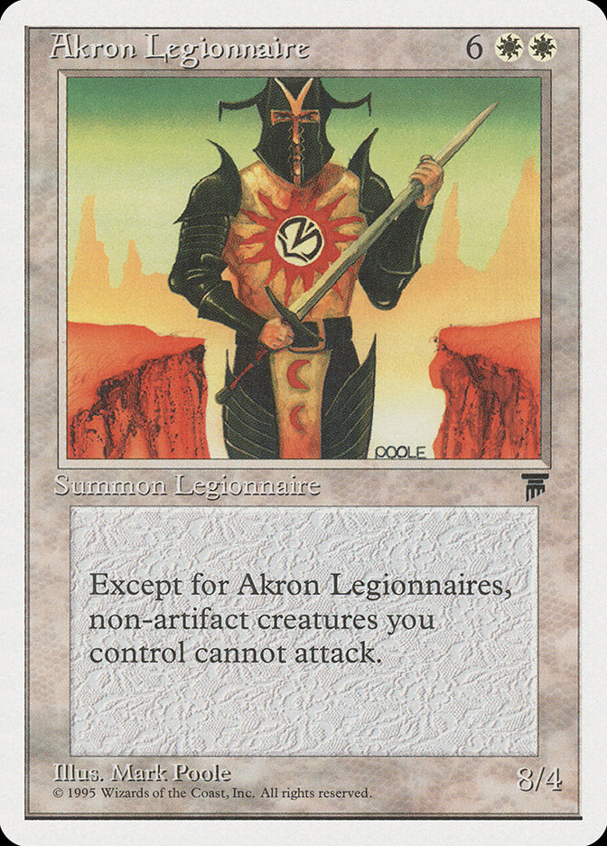 Akron Legionnaire [Chronicles] | Game Master's Emporium (The New GME)