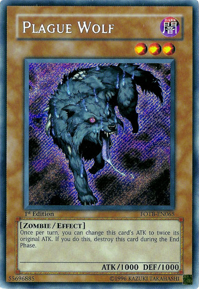 Plague Wolf [FOTB-EN065] Secret Rare | Game Master's Emporium (The New GME)