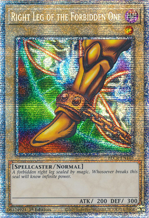 Right Leg of the Forbidden One [BLCR-EN102] Starlight Rare | Game Master's Emporium (The New GME)