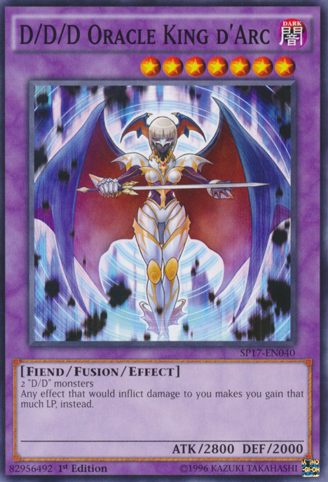 D/D/D Oracle King d'Arc [SP17-EN040] Common | Game Master's Emporium (The New GME)