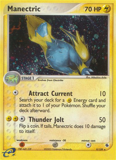 Manectric (9/109) [EX: Ruby & Sapphire] | Game Master's Emporium (The New GME)
