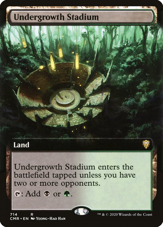 Undergrowth Stadium (Extended Art) [Commander Legends] | Game Master's Emporium (The New GME)