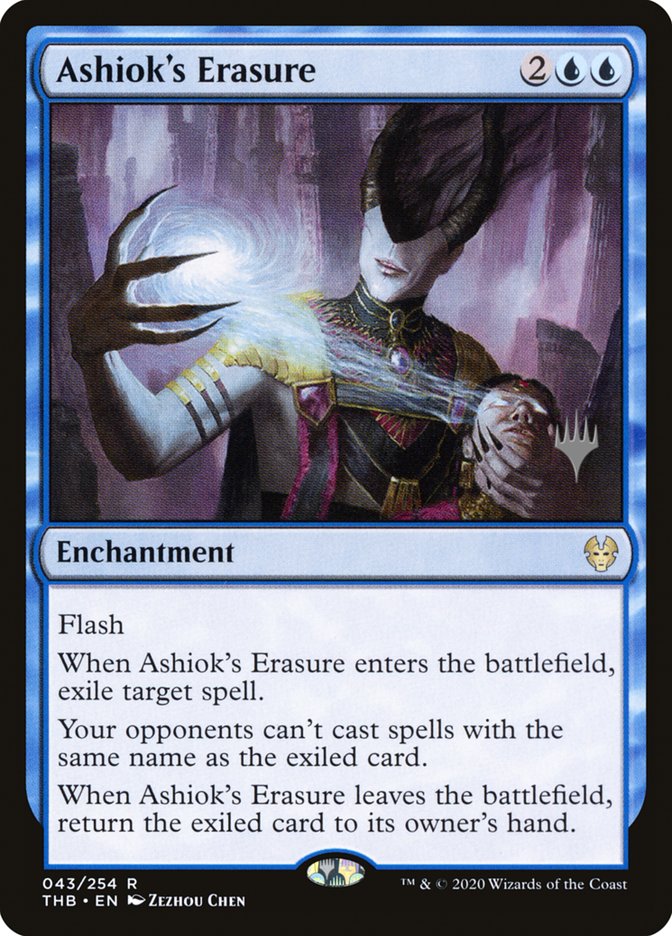 Ashiok's Erasure (Promo Pack) [Theros Beyond Death Promos] | Game Master's Emporium (The New GME)