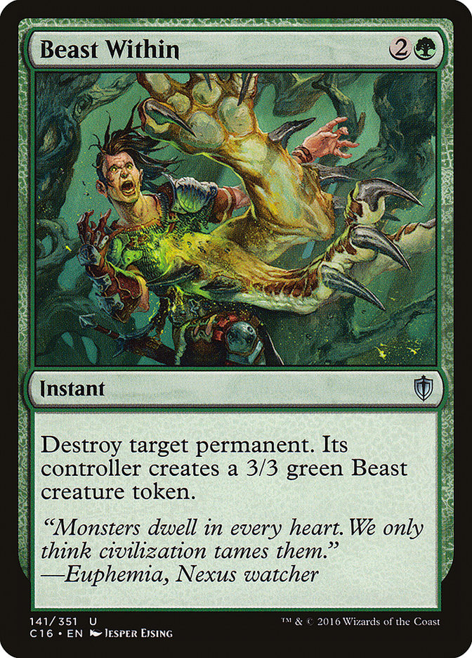 Beast Within [Commander 2016] | Game Master's Emporium (The New GME)