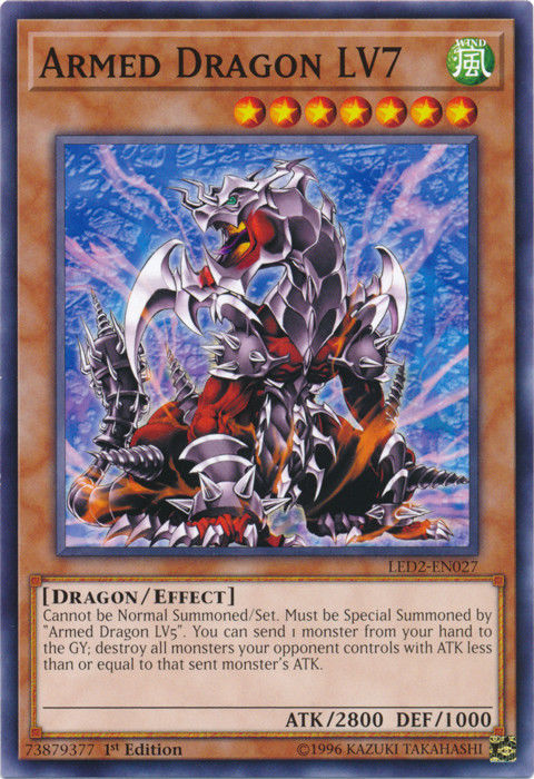 Armed Dragon LV7 [LED2-EN027] Common | Game Master's Emporium (The New GME)