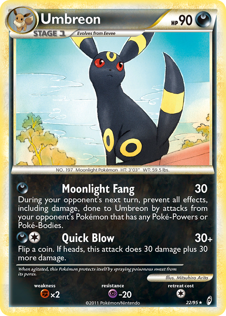 Umbreon (22/95) [HeartGold & SoulSilver: Call of Legends] | Game Master's Emporium (The New GME)