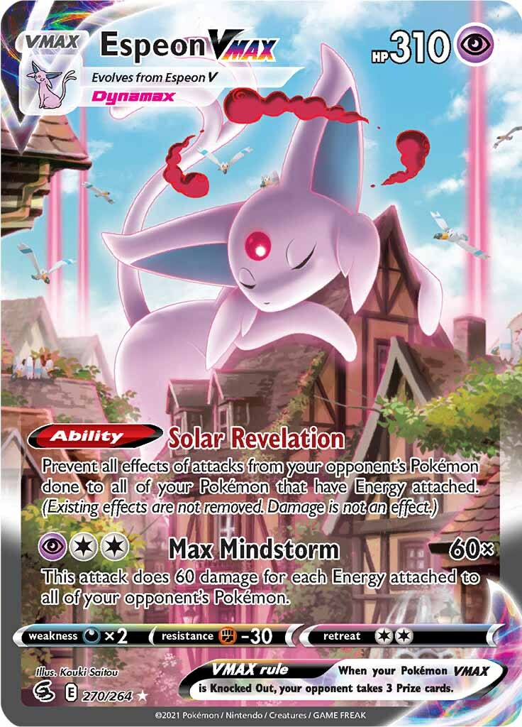 Espeon VMAX (270/264) [Sword & Shield: Fusion Strike] | Game Master's Emporium (The New GME)