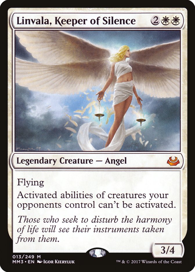 Linvala, Keeper of Silence [Modern Masters 2017] | Game Master's Emporium (The New GME)