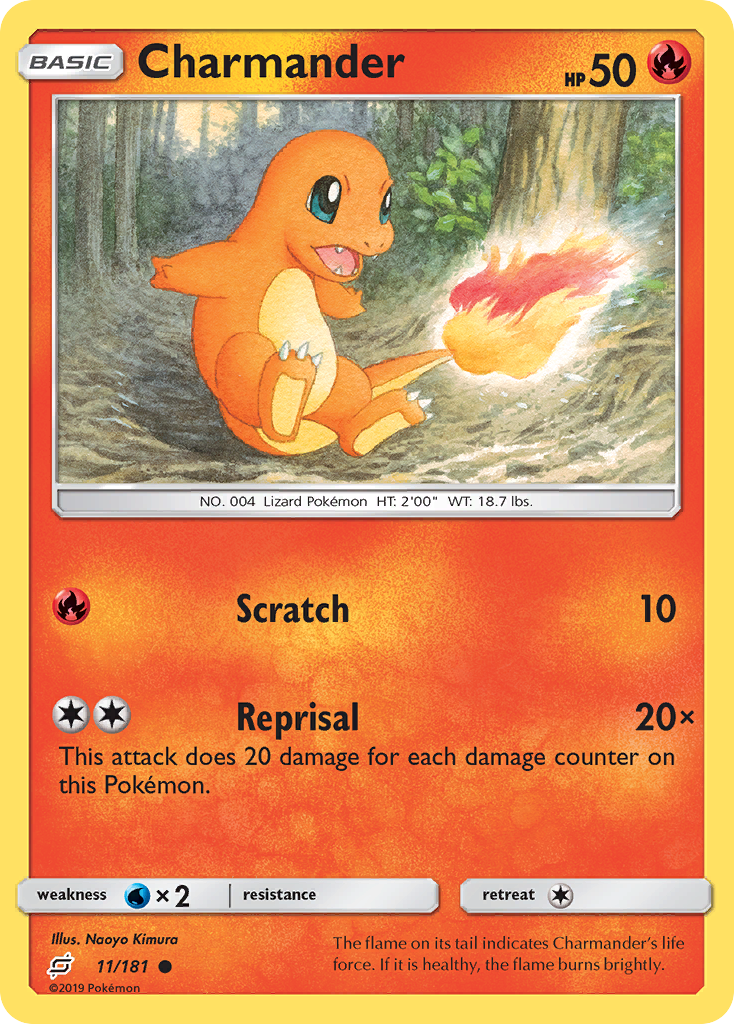 Charmander (11/181) [Sun & Moon: Team Up] | Game Master's Emporium (The New GME)