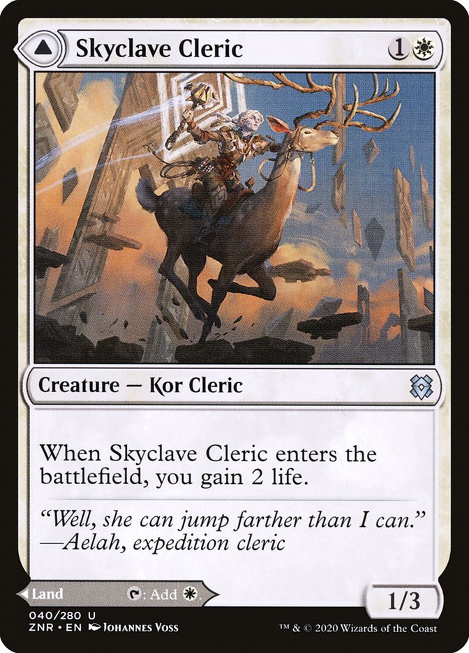 Skyclave Cleric // Skyclave Basilica [Zendikar Rising] | Game Master's Emporium (The New GME)