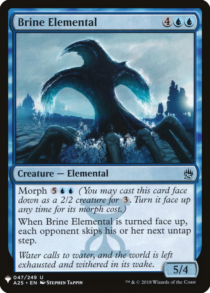Brine Elemental [Mystery Booster] | Game Master's Emporium (The New GME)