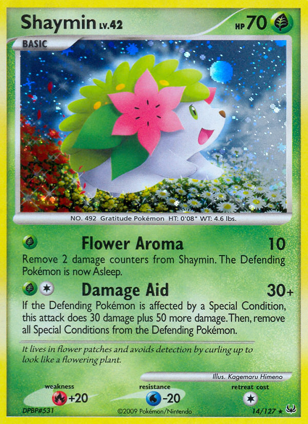 Shaymin (14/127) [Platinum: Base Set] | Game Master's Emporium (The New GME)