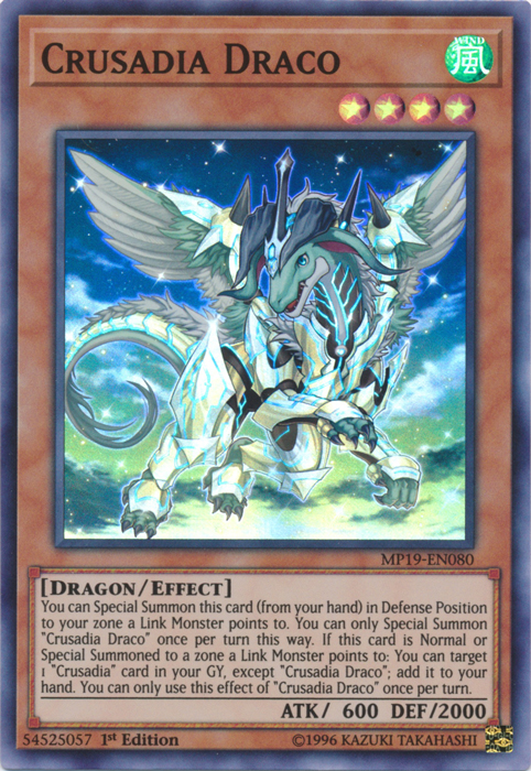Crusadia Draco [MP19-EN080] Super Rare | Game Master's Emporium (The New GME)