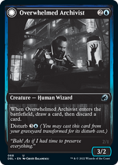 Overwhelmed Archivist // Archive Haunt [Innistrad: Double Feature] | Game Master's Emporium (The New GME)