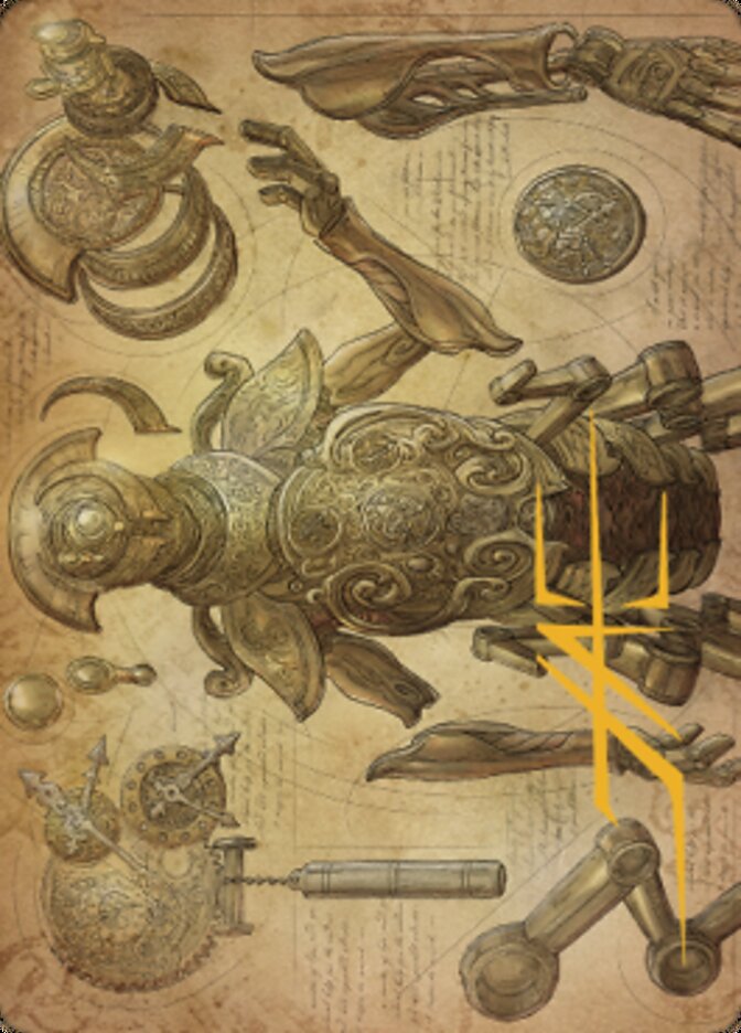 Foundry Inspector Art Card (Gold-Stamped Signature) [The Brothers' War Art Series] | Game Master's Emporium (The New GME)