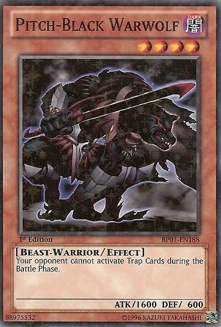 Pitch-Black Warwolf [BP01-EN188] Starfoil Rare | Game Master's Emporium (The New GME)